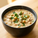 Easy Delicious White Chicken Chili Recipe | Creamy Healthy Slow Cooker Dinner