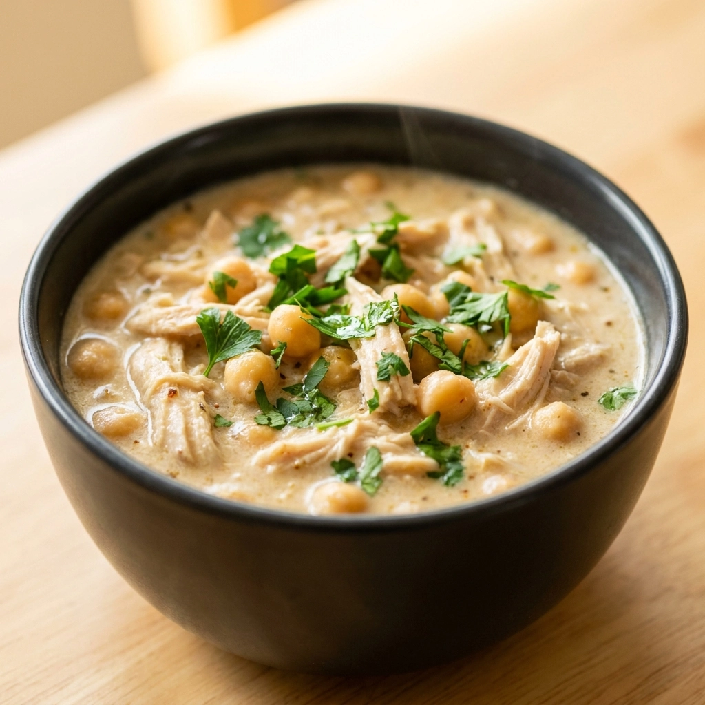 Easy Delicious White Chicken Chili Recipe | Creamy Healthy Slow Cooker Dinner