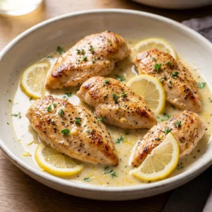 Creamy Lemon Chicken Recipe for a Delightful Dinner | Easy Garlic Chicken Dinner