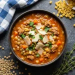 Hearty Turkey Lentil Soup: A Cozy Kitchen Adventure | Easy Healthy Dinner Idea