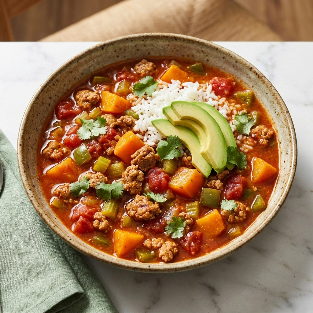 Heavenly Turkey Pumpkin Chili for Cozy Nights | Healthy Autumn Soup Recipes