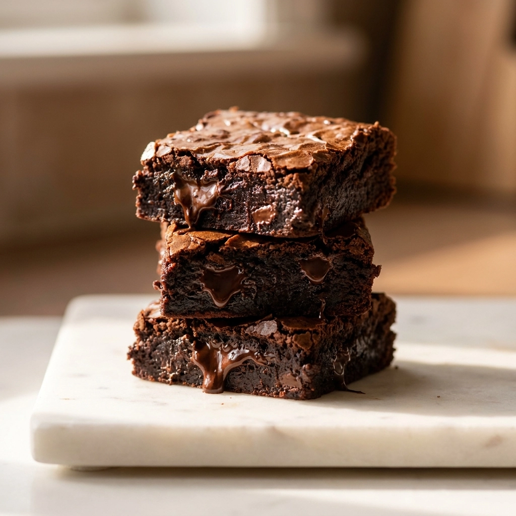 Ultimate Double Fudge Brownies with a Chewy Crust | Best Fudgy Brownie Recipe