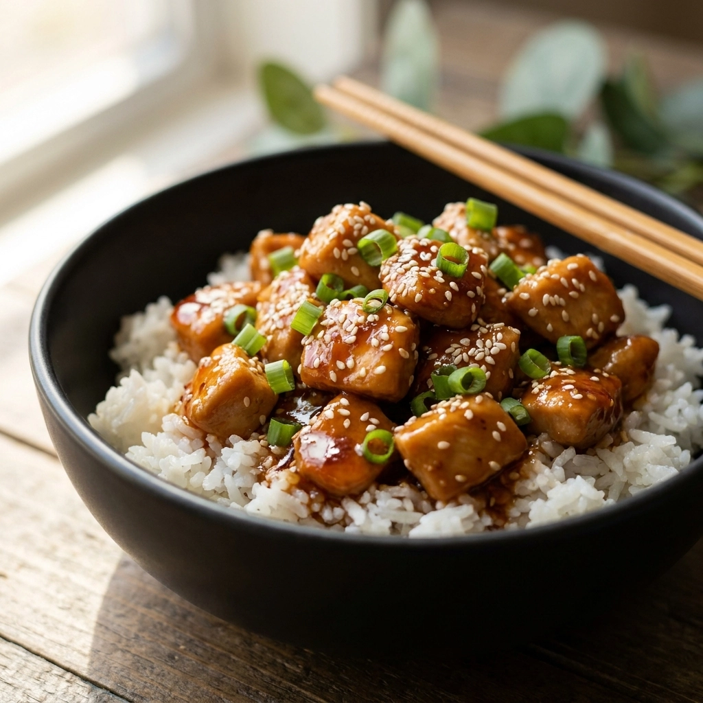 Easy Crock Pot Sesame Chicken Recipe | Slow Cooker Chinese Chicken Dinner