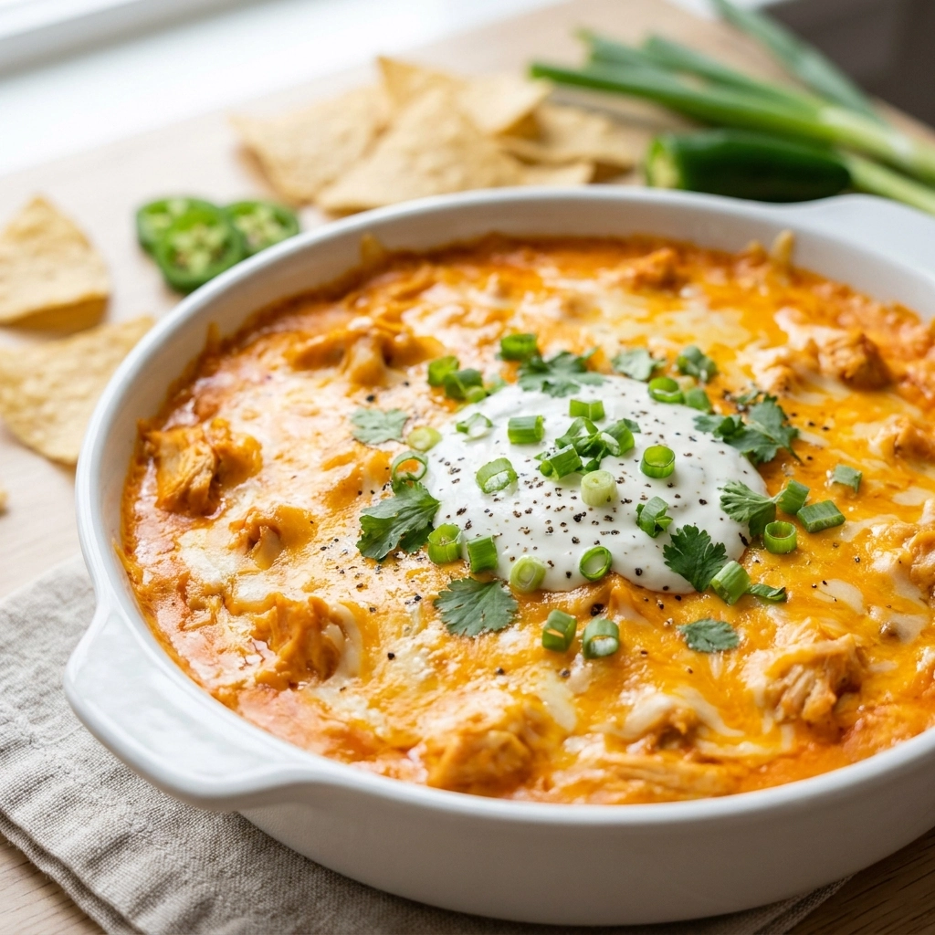 The Ultimate Creamy Buffalo Chicken Dip | Easy Game Day Appetizer Recipe