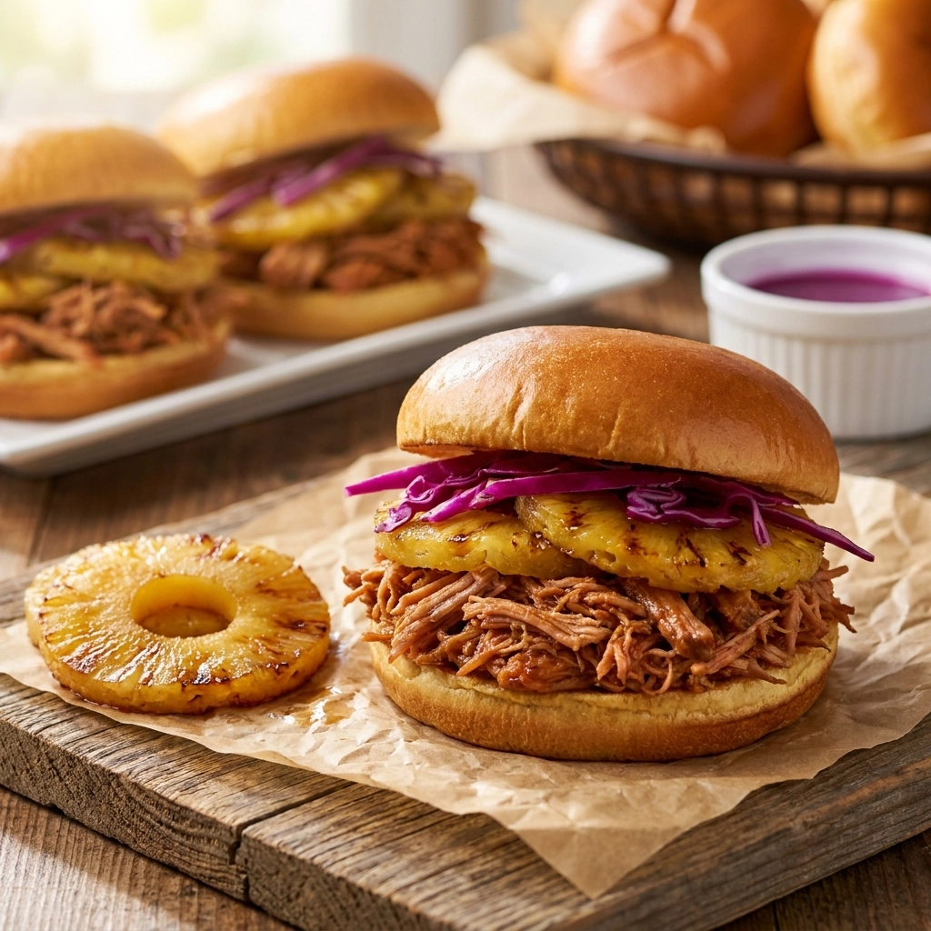 Easy Slow Cooker Hawaiian Pulled Pork | Tropical Slow Cooker Pork Roast