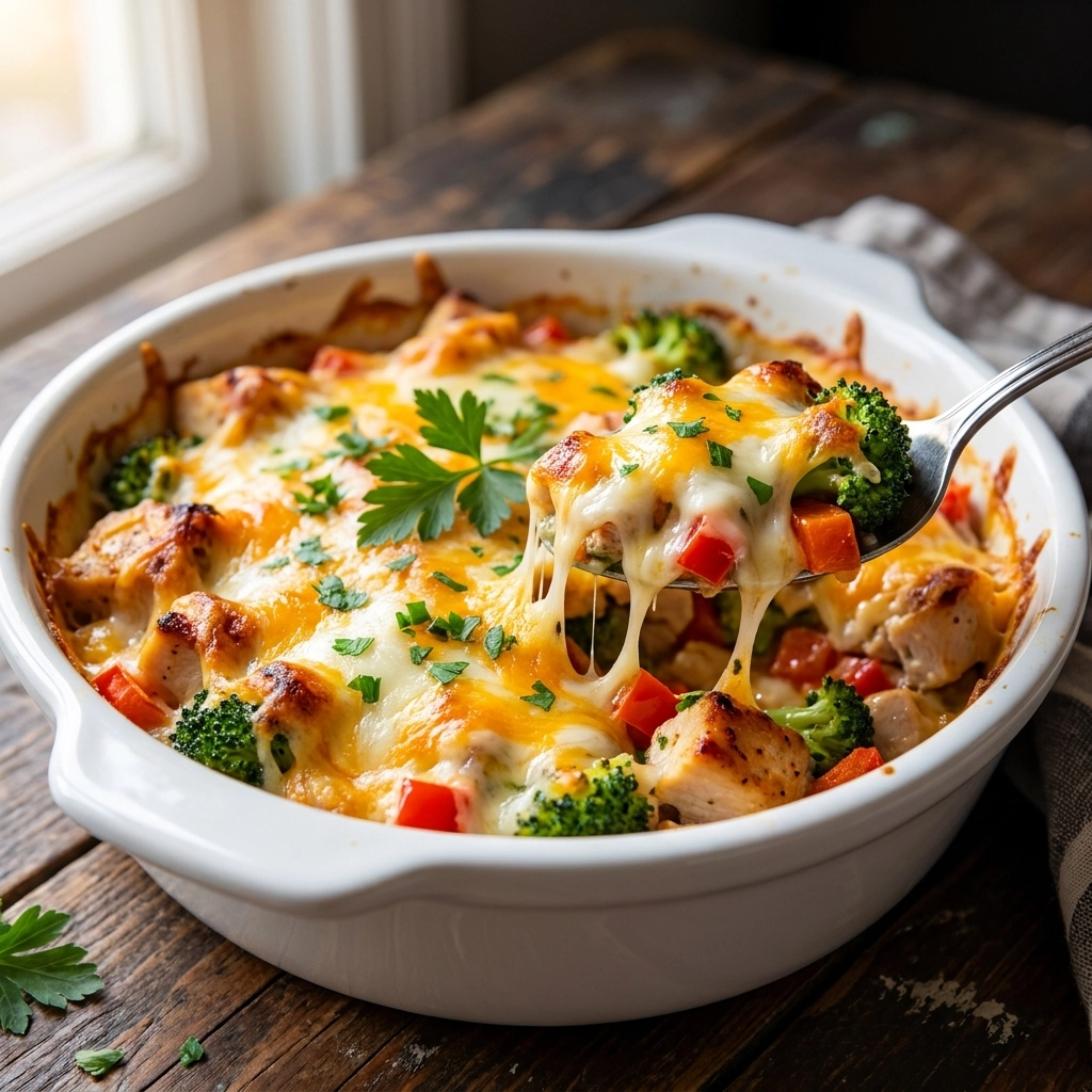 The Ultimate Low-Carb Chicken Casserole for Cozy Nights | Easy Keto Dinner Idea