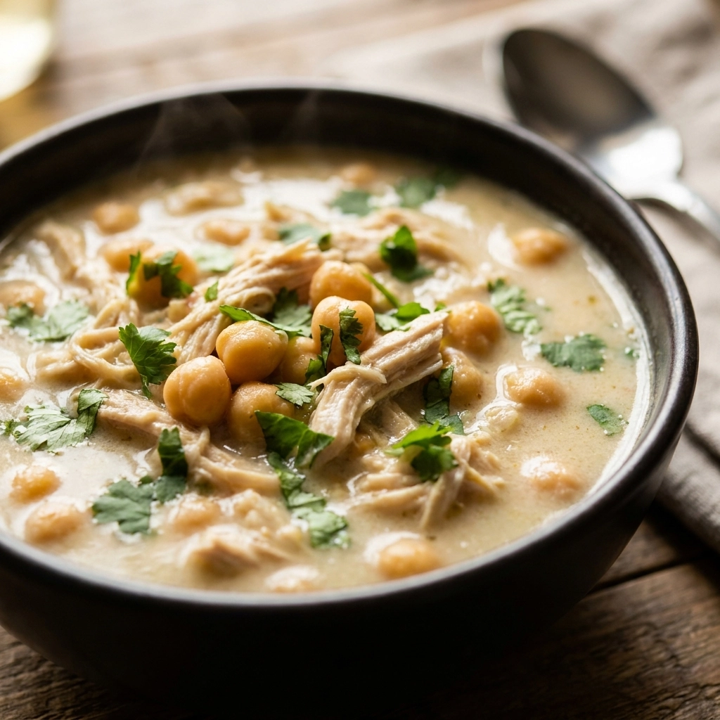 Easy Delicious White Chicken Chili Recipe | Creamy Healthy Slow Cooker Dinner