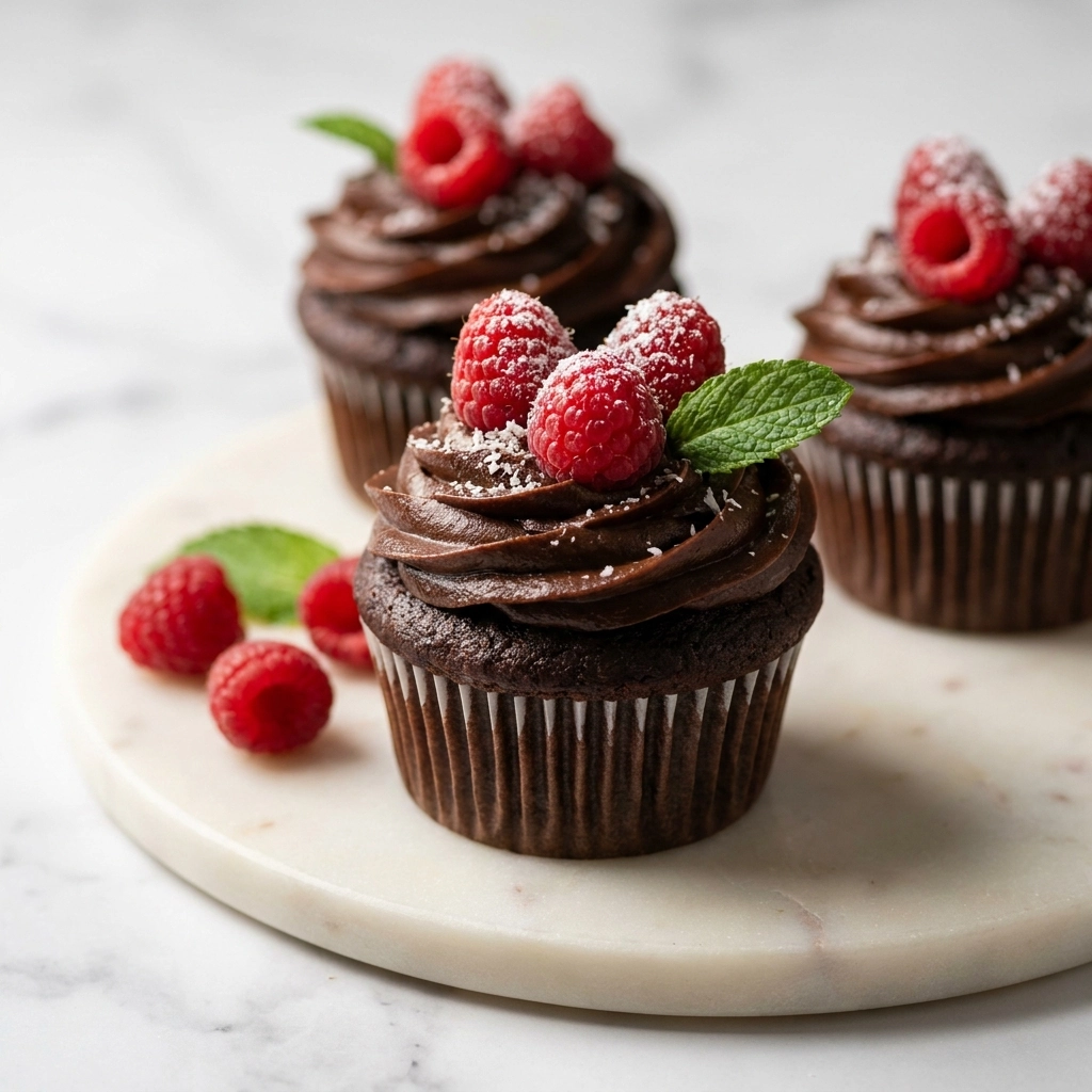 Molten Raspberry Chocolate Cupcakes: A Decadent Delight | Easy Chocolate Cake Recipe