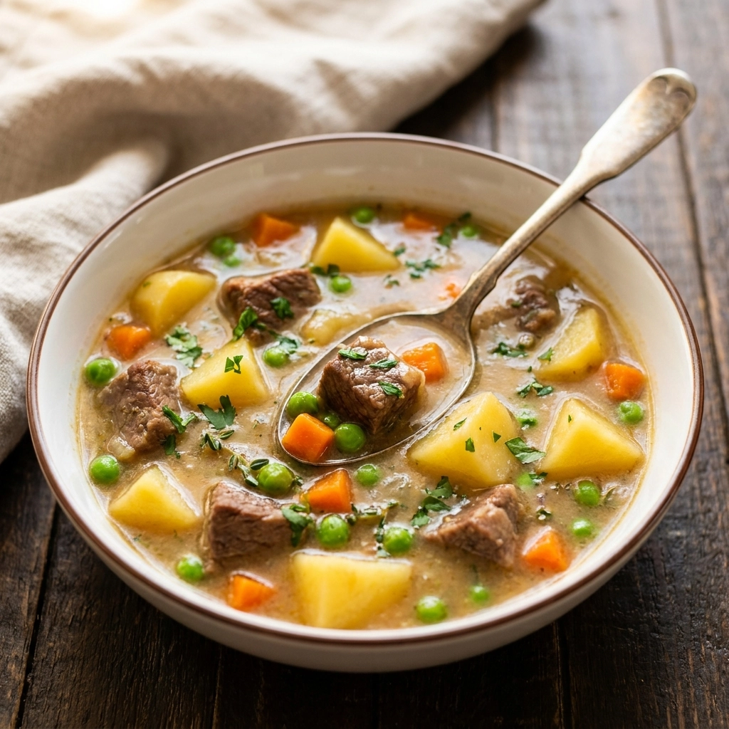 Hearty Steak and Potato Soup for Chilly Evenings | Comforting Beef Stew Recipe