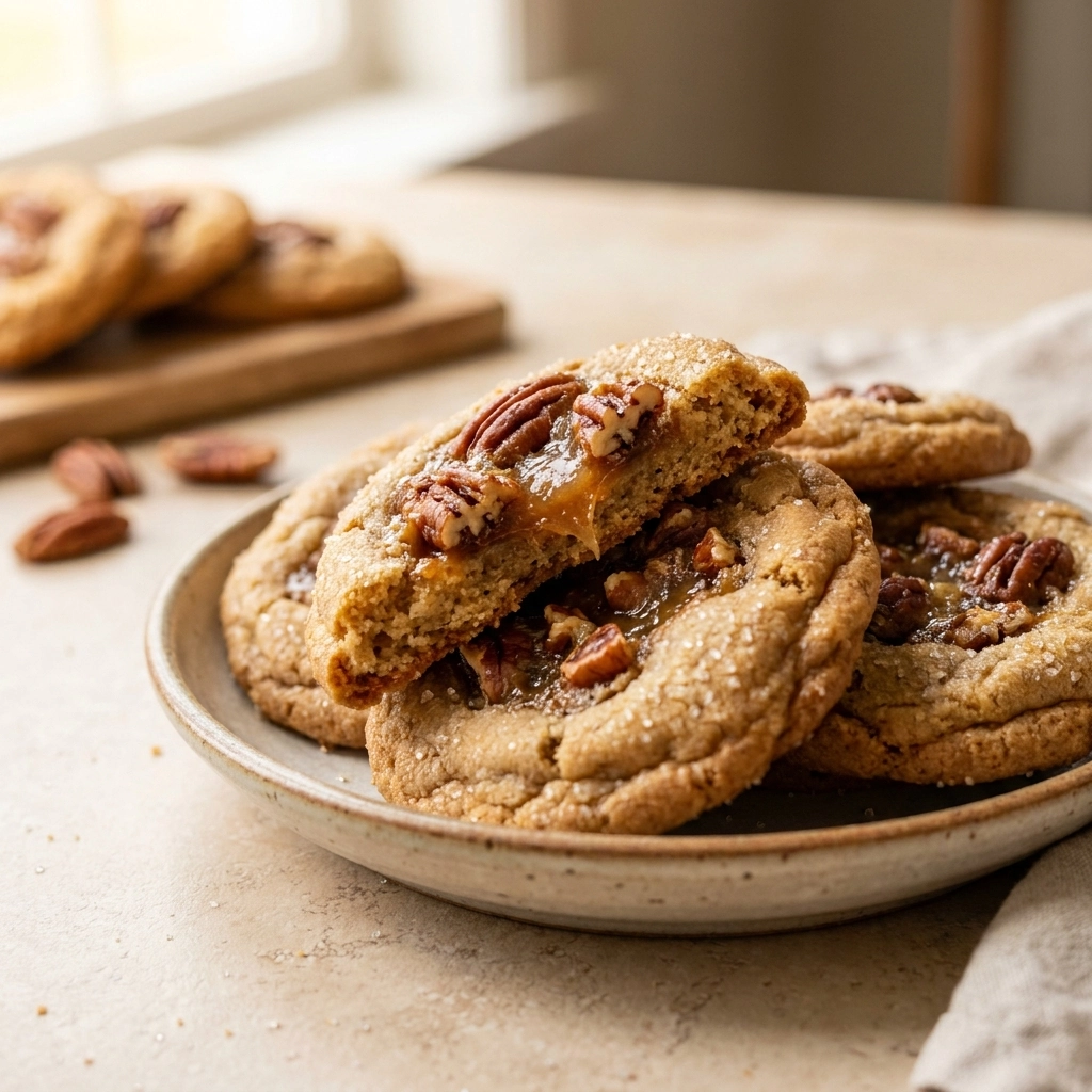 Irresistible Pecan Pie Cookies | Easy Holiday Dessert Recipe