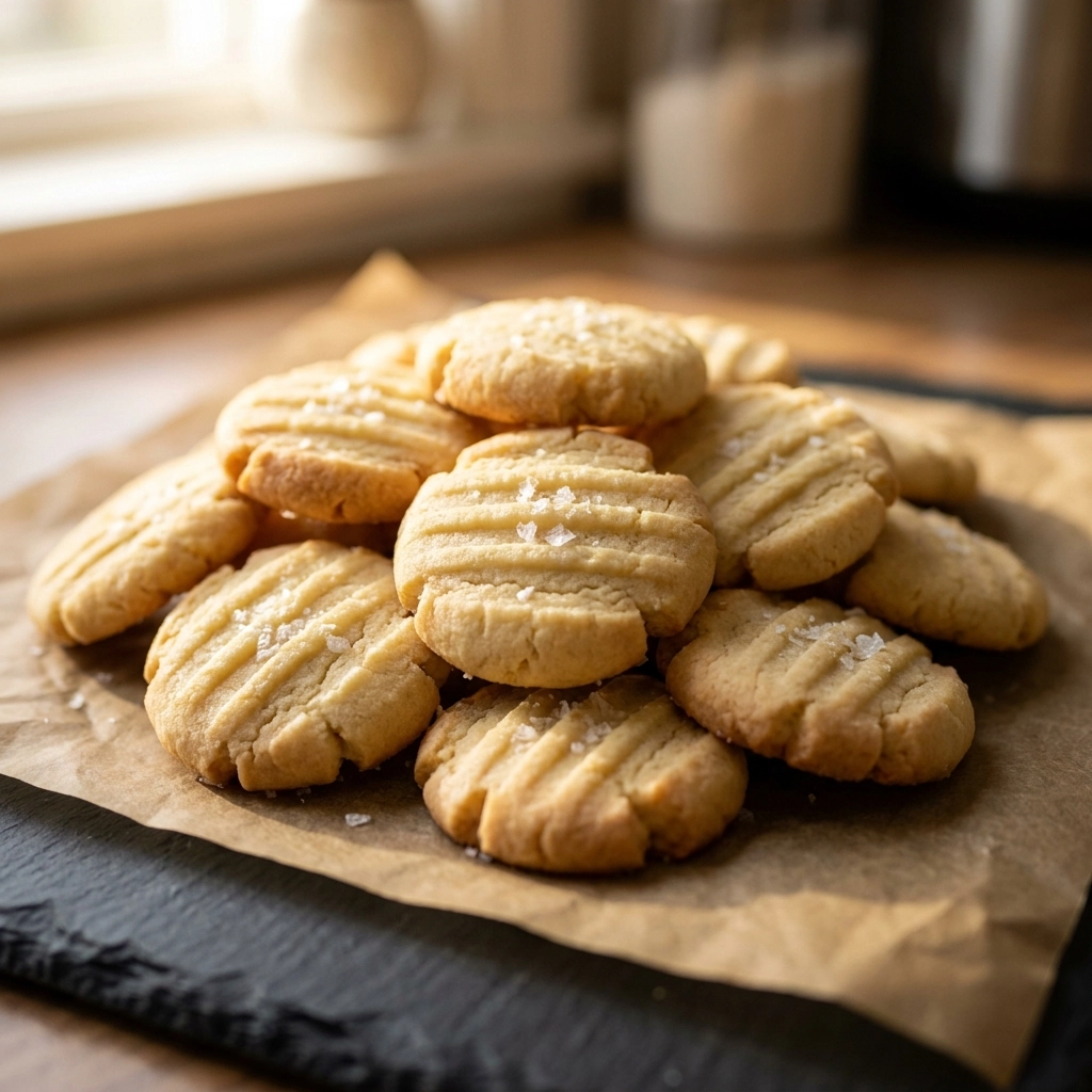3-Ingredient Butter Cookies: The Ultimate Minimalist Treat | Easy Baking Recipes