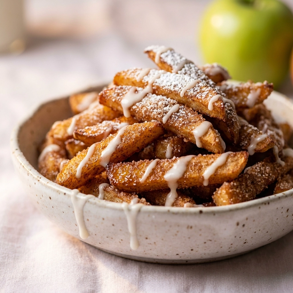 Air Fryer Apple Fries: The Sweetest Snack You’ll Love! | Easy Healthy Dessert