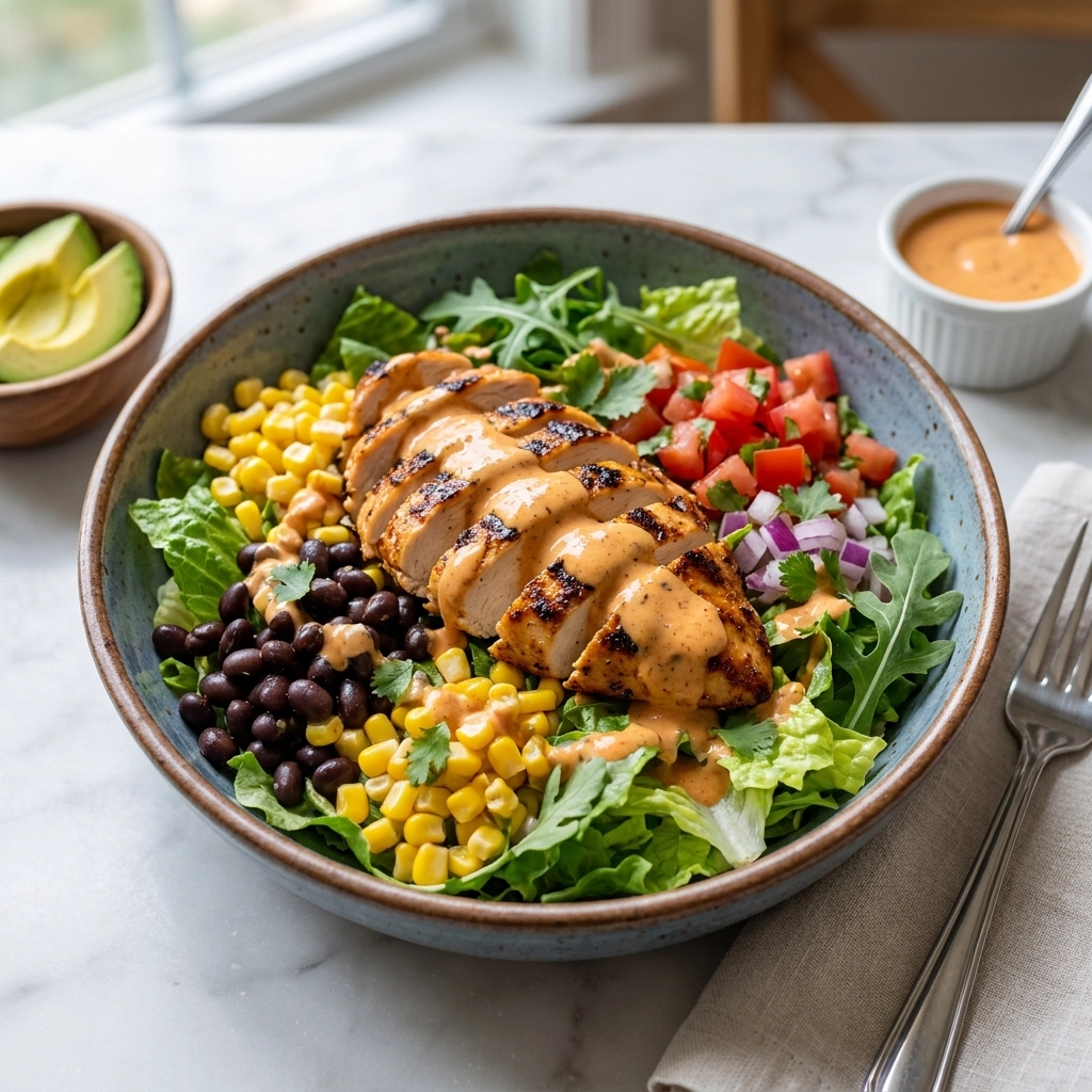 Zesty Spicy Southwest Chicken Salad Recipe for Flavor Lovers | Healthy Meal Prep