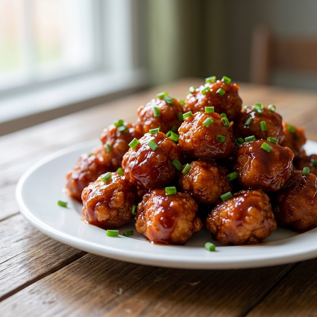 Crispy Baked Honey BBQ Popcorn Chicken Recipe | Easy Family Dinner Ideas