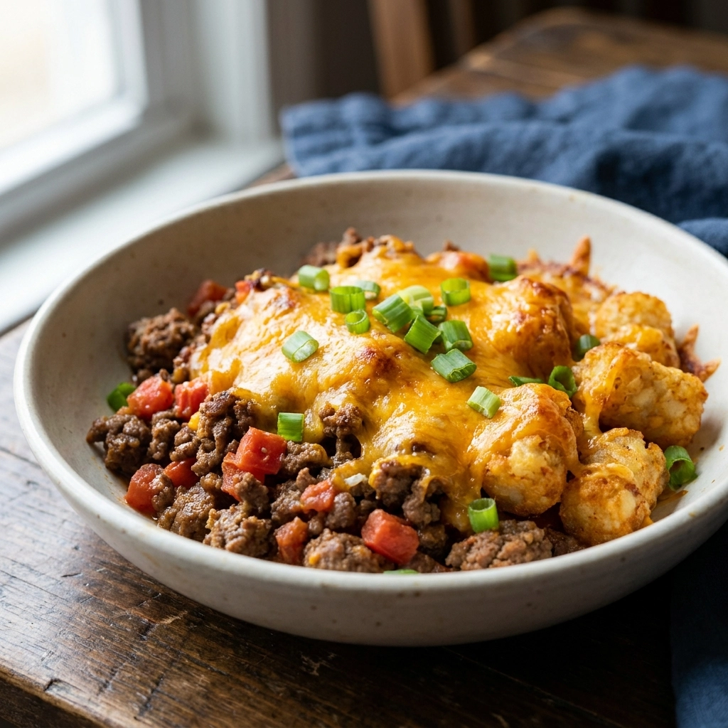 The Ultimate Comforting Hobo Casserole with Ground Beef | Easy Family Dinner