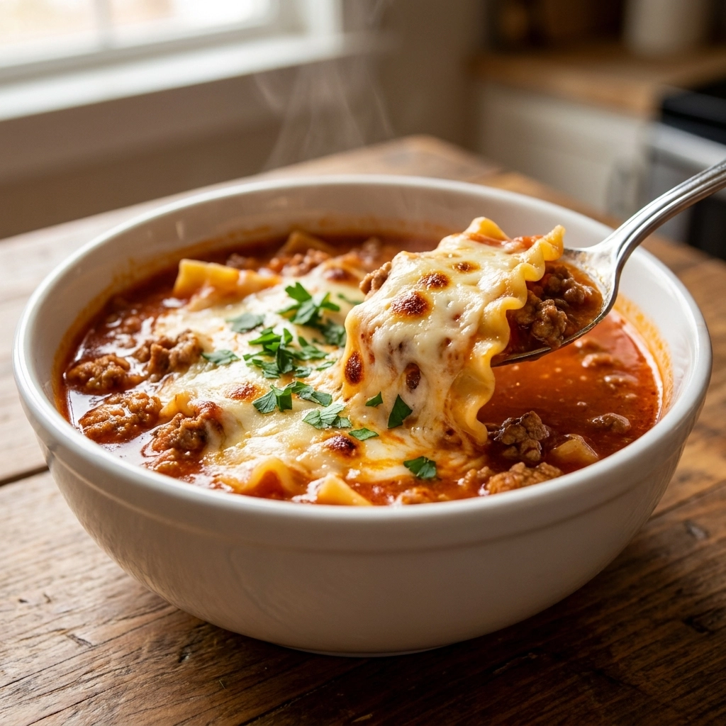 Cozy Lasagna Soup Recipe | Easy Comfort Food Dinner Ideas