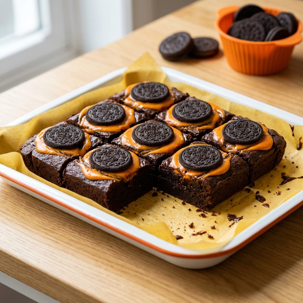 The Best Halloween Oreo Brownies Recipe for Spooky Fun! | Easy Halloween Treats