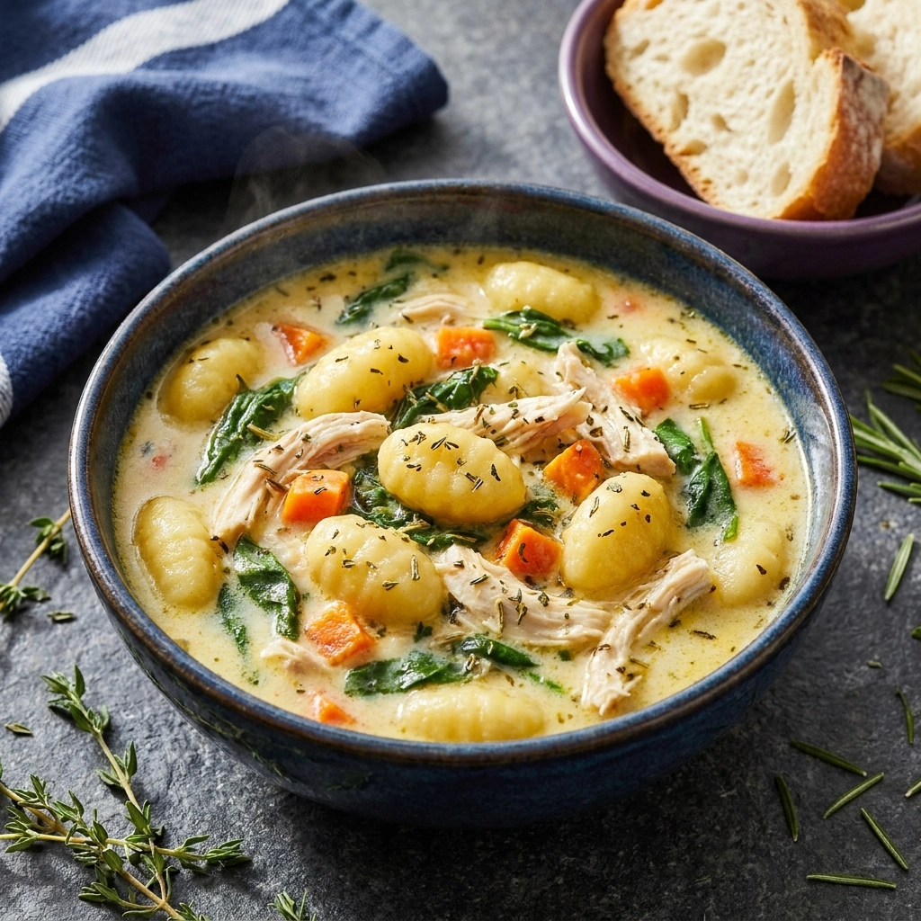 Instant Pot Chicken Gnocchi Soup: The Ultimate Comfort Bowl | Easy Dinner Idea
