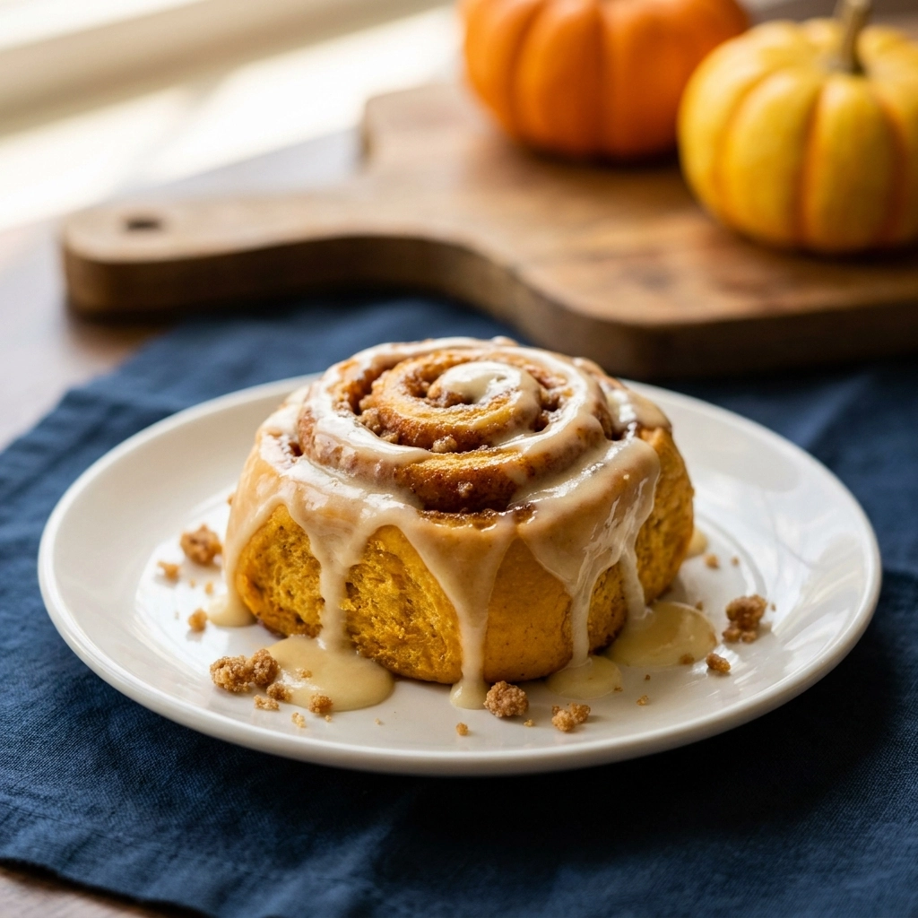 Luscious Pumpkin Cinnamon Roll Bake: A Fall Must-Try Recipe | Easy Pumpkin Breakfast