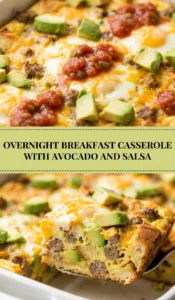 Baked chicken and rice casserole in a white dish, topped with melted golden-brown mozzarella and chopped fresh green herbs.