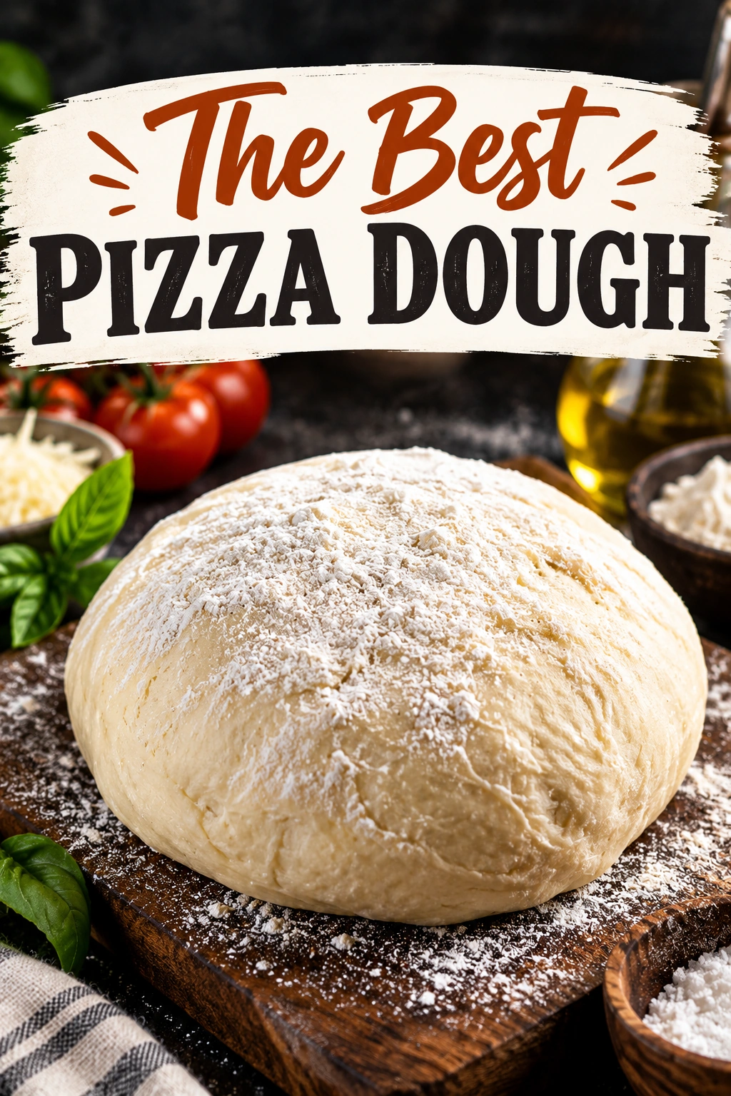 A golden brown baked pizza crust with an airy edge, topped with melted mozzarella cheese and fresh basil leaves.