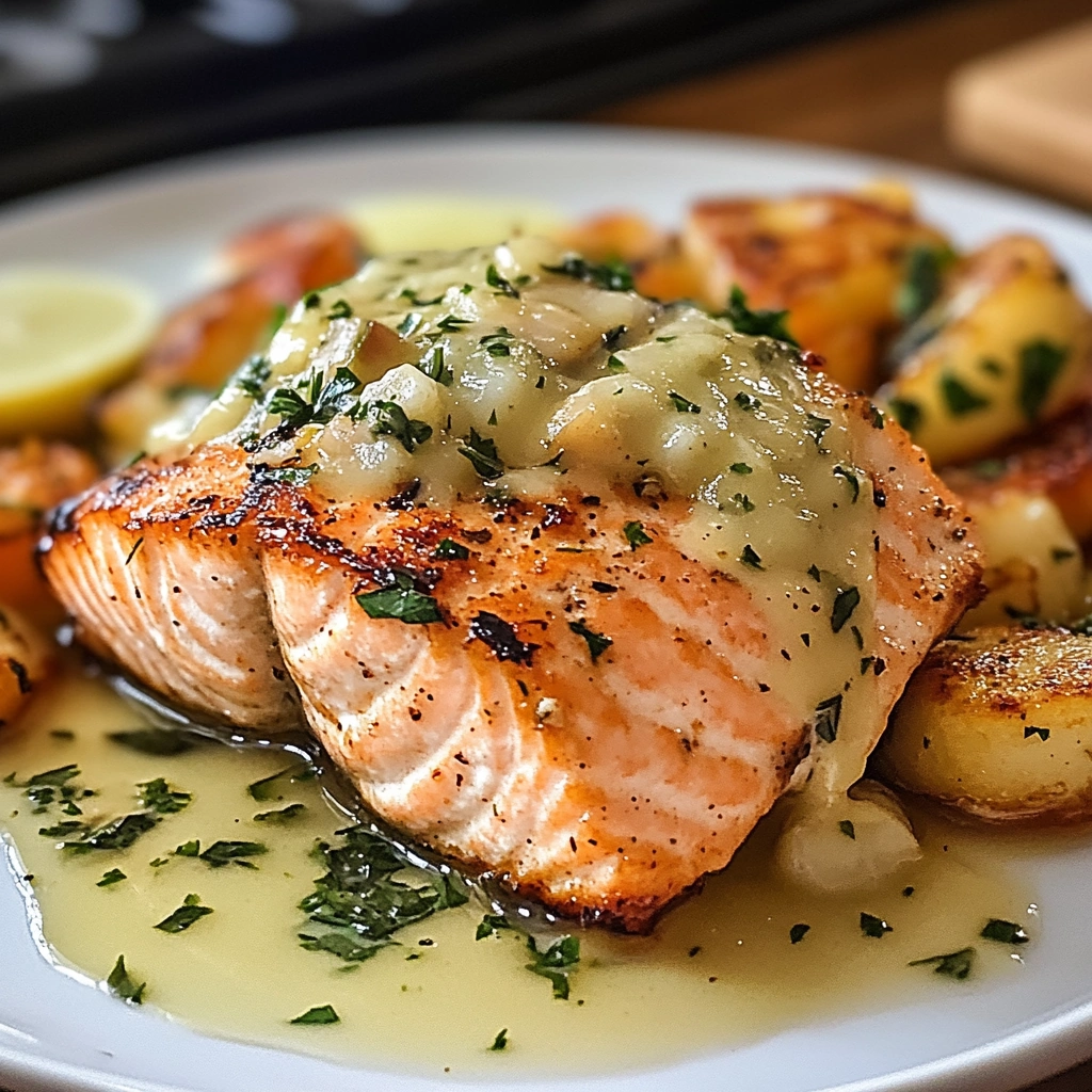 Heavenly Shrimp Stuffed Salmon Recipe for Dinner Parties recipe