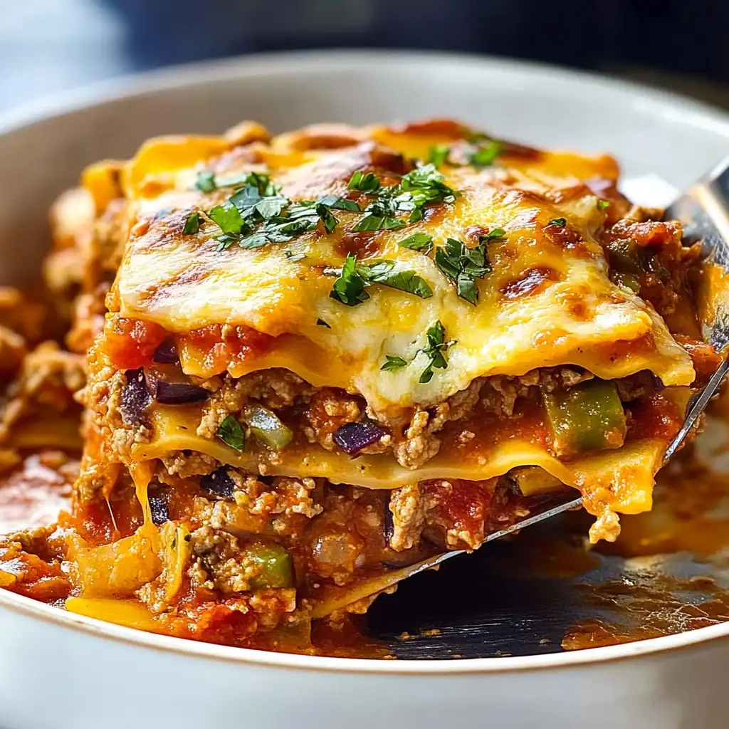 Cheesy Mexican Lasagna: The Ultimate Family Dinner Crowd Pleaser recipe