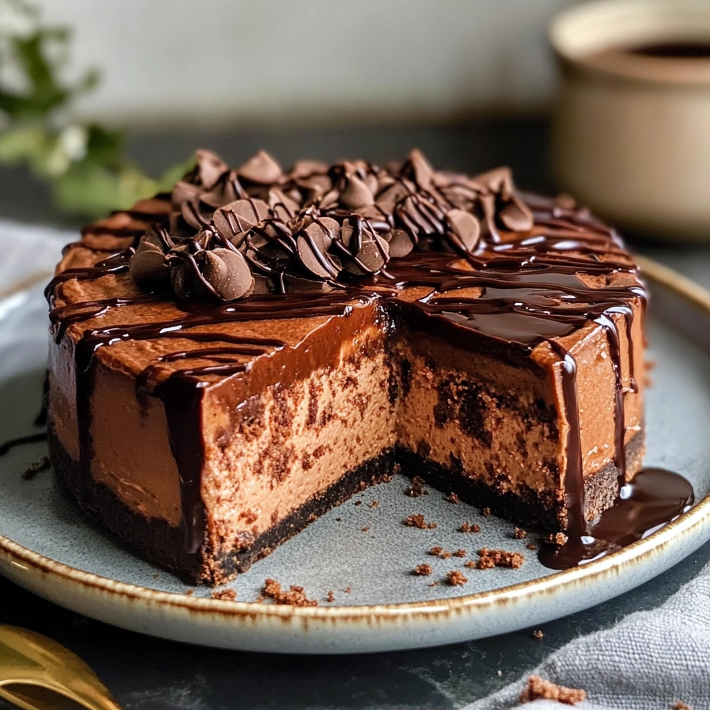 Indulge in Decadent Chocolate Cheesecake – Ultimate Dessert! recipe