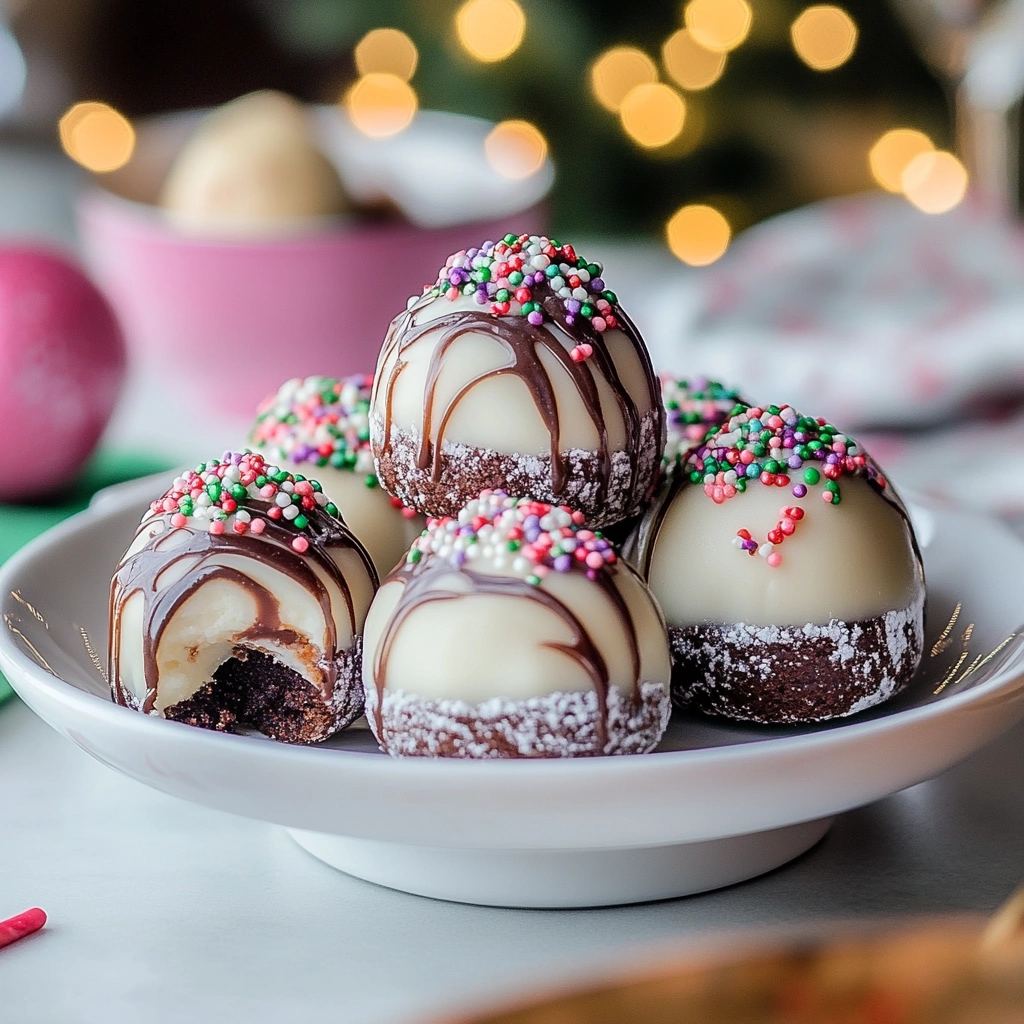Irresistible Little Debbie Christmas Tree Cake Truffles recipe