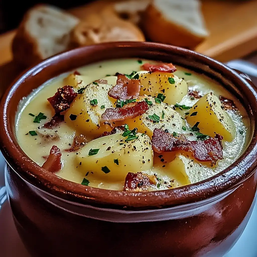Bacon-Loaded Potato Soup That Steals the Spotlight recipe