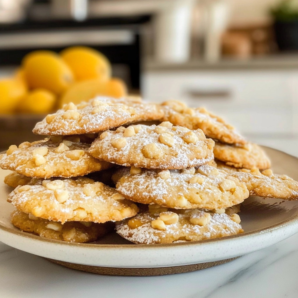 Irresistible Crispy Italian Pignoli Cookies Recipe recipe