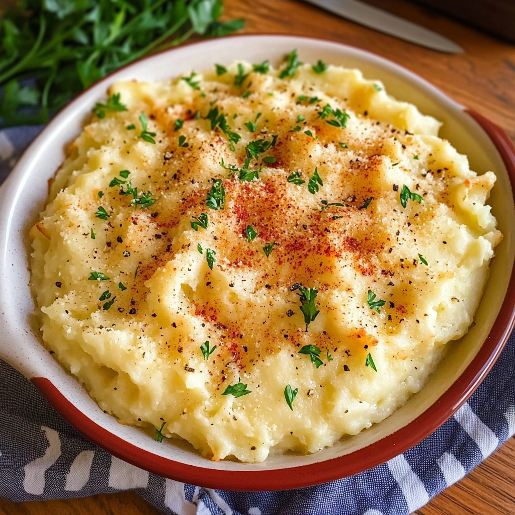 Scrumptious Make Ahead Creamy Italian Mashed Potatoes recipe