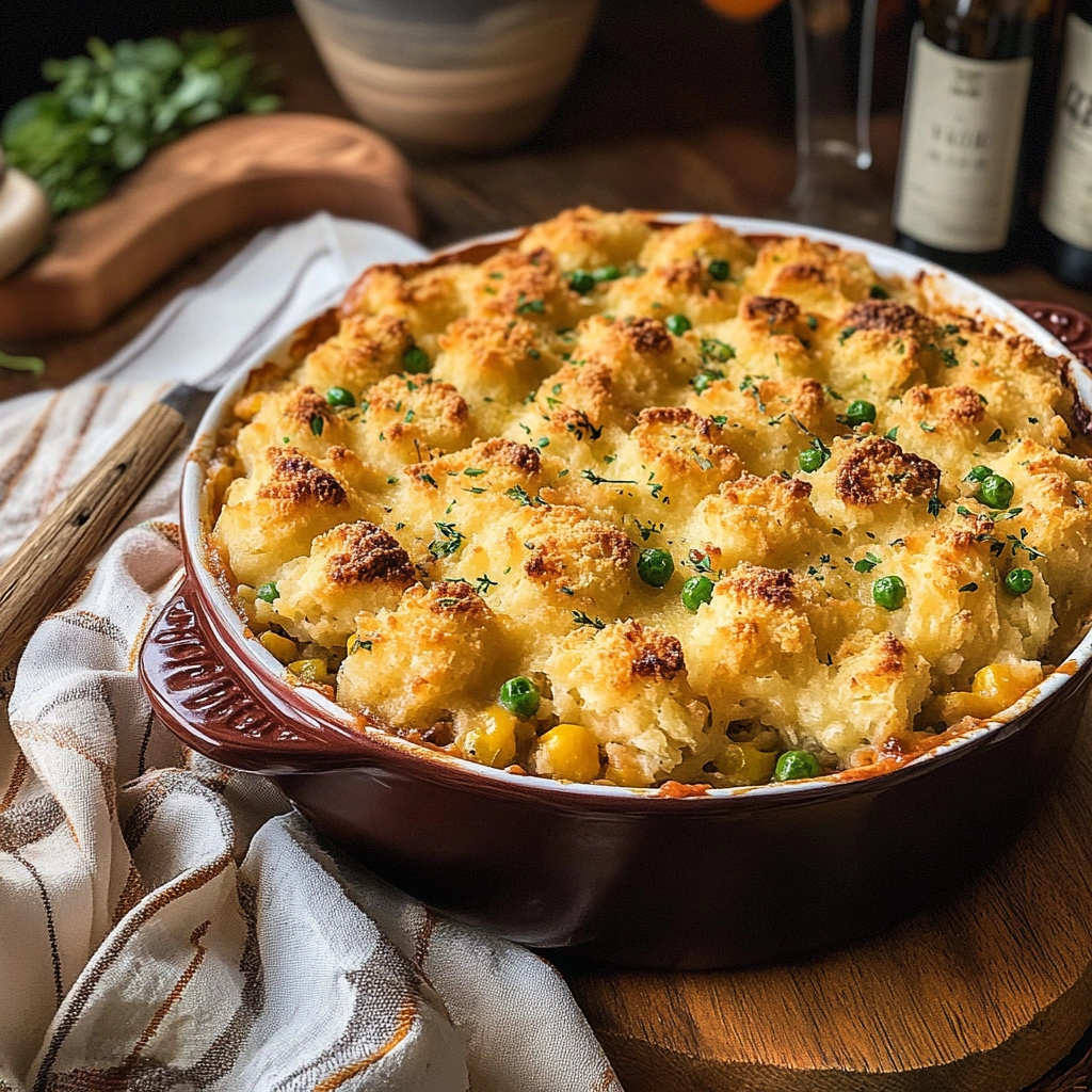 Comforting Leftover Turkey Shepherd’s Pie Recipe Delight recipe