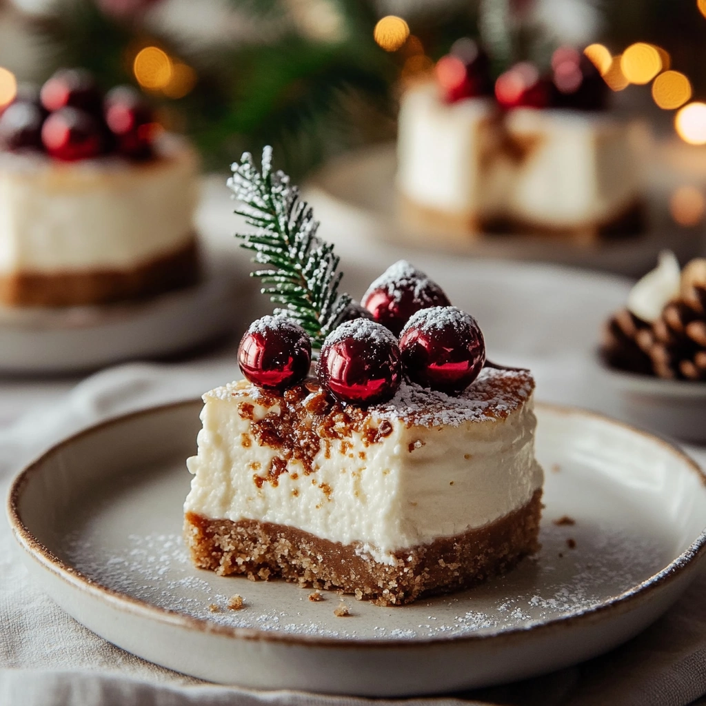 Discover Christmas Cheesecake Bites That Wow Holiday Treats recipe