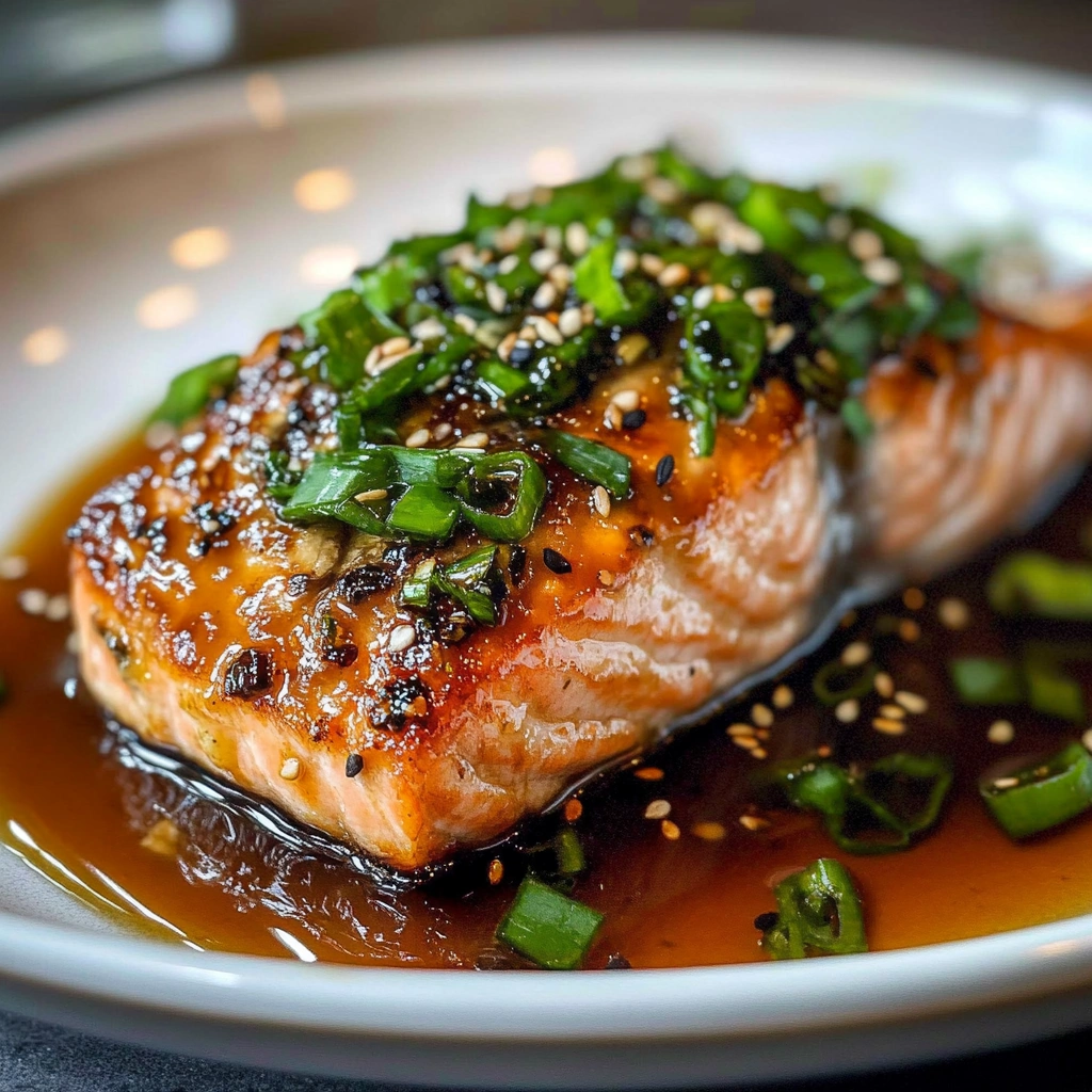 15-Minute Ginger Soy Glazed Salmon: Luscious & Quick recipe