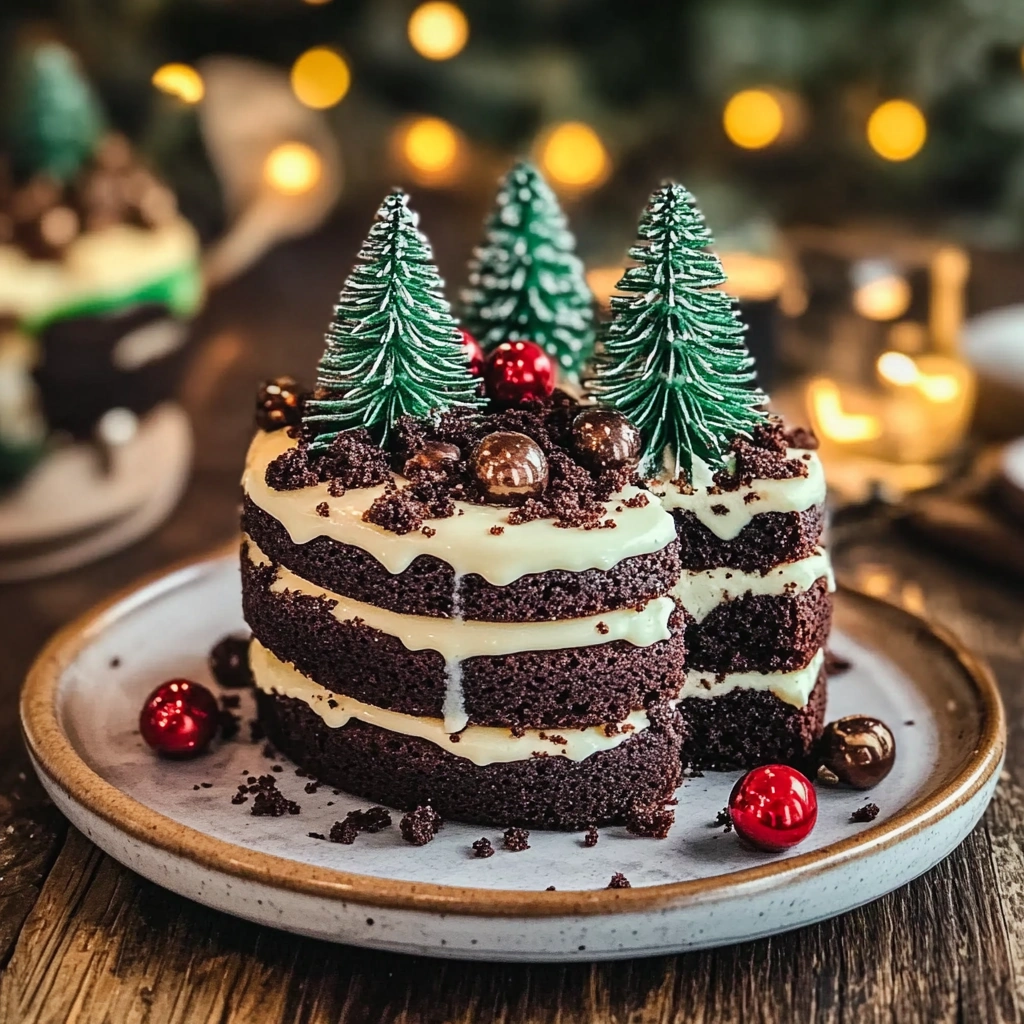 Festive Christmas Tree Brownies Zesty You’ll Love! recipe